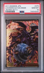 PSA10 Lucemon Satan Mode 4-075/081 Digimon Card Game Jintrix - Picture 1 of 2