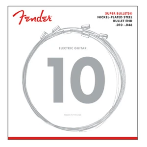 6 SETS Fender 3250R Regular Super Bullets Electric Guitar Strings 10-46 - Picture 1 of 1