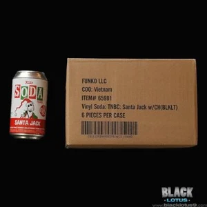 Funko Pop! Vinyl SODA Santa Jack Skellington Nightmare Before Christmas Case 6 - Picture 1 of 10