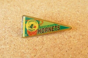 Charlotte Hornets pennant lapel / hat pin NBA c36787 - Picture 1 of 6