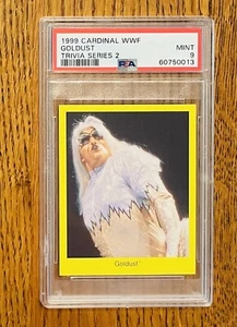 1999 Cardinal WWF Wrestling Trivia Series 2 Goldust PSA 9 Mint Pop 4 - Picture 1 of 2