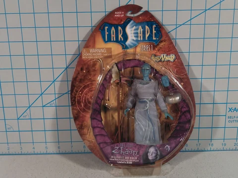 Farscape Series 1 Zhaan Figure, Toy Vault 2000 Cover