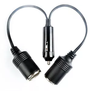 Dual Car Cigarette Lighter Splitter Charger Power Socket Adapter 12v Auto Outlet - Picture 1 of 7