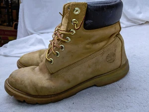 Timberland 6 Inch Premium Waterproof Insulated Mens 10M Beige Wheat - Picture 1 of 8