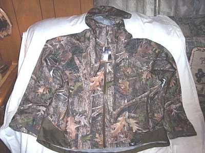 Mens 2X Camo Rain Jacket  True Timber Pulse Camo Jacket Camo Hunting Parka $170 - Image 1 of 4