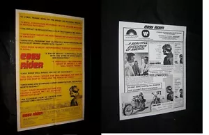 Originale EASY RIDER B Review Style + Press PETER FONDA DENNIS HOPPER quasi come nuovo - Foto 1 di 3