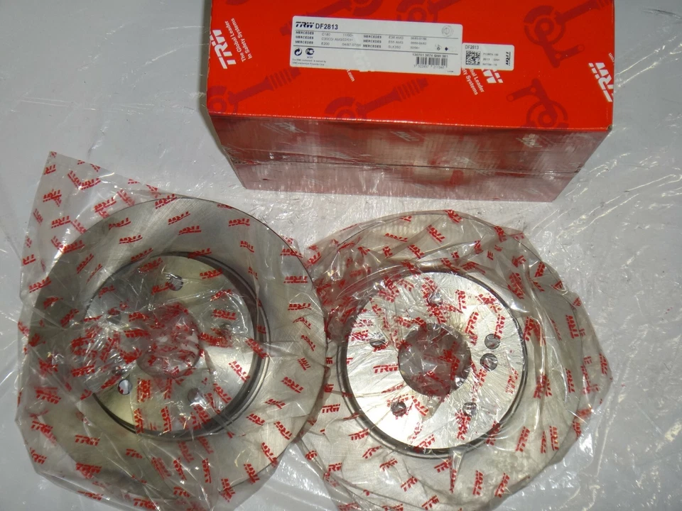 Discos de rotores de freno traseros TRW OEM para BMW 735i 735iL 34211165257  Foto 1 de 1