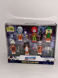 Roblox DEVSERIES Jailbreak Hiding In Plain Sight 6 Action Figures Virtual Code - Picture 1 of 16