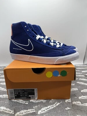 Nike Blazer Mid 77 First Use Deep Royal Size 6.5 Blue NEW!  DC3433 400 - Image 1 of 4