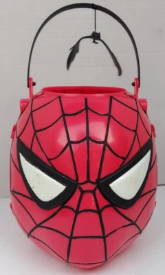 Marvel Spiderman 2006 Halloween truco o trato caramelo cubo cubo plegable y bate Foto 1 de 4