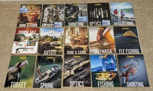 Cabela's Catalog Lot Camping Hunting Fishing Guns Outdoor 2018 VTG - Picture 1 of 17