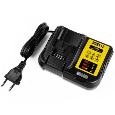 FLAGPOWER 18V Li-Ion Akku & DCB112 2A Ladegerät für Dewalt 18V DCB184 DCB185 DCF885 DCB200