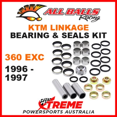 27-1130 KTM 360EXC 360 EXC 1996-1997 MX Kit de cojinete y sellado de acoplamiento para moto de cross Foto 1 de 2