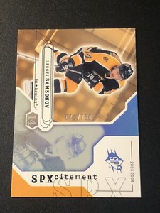 2003-04 SPx SPXcitement /750 Sergei Samsonov #154