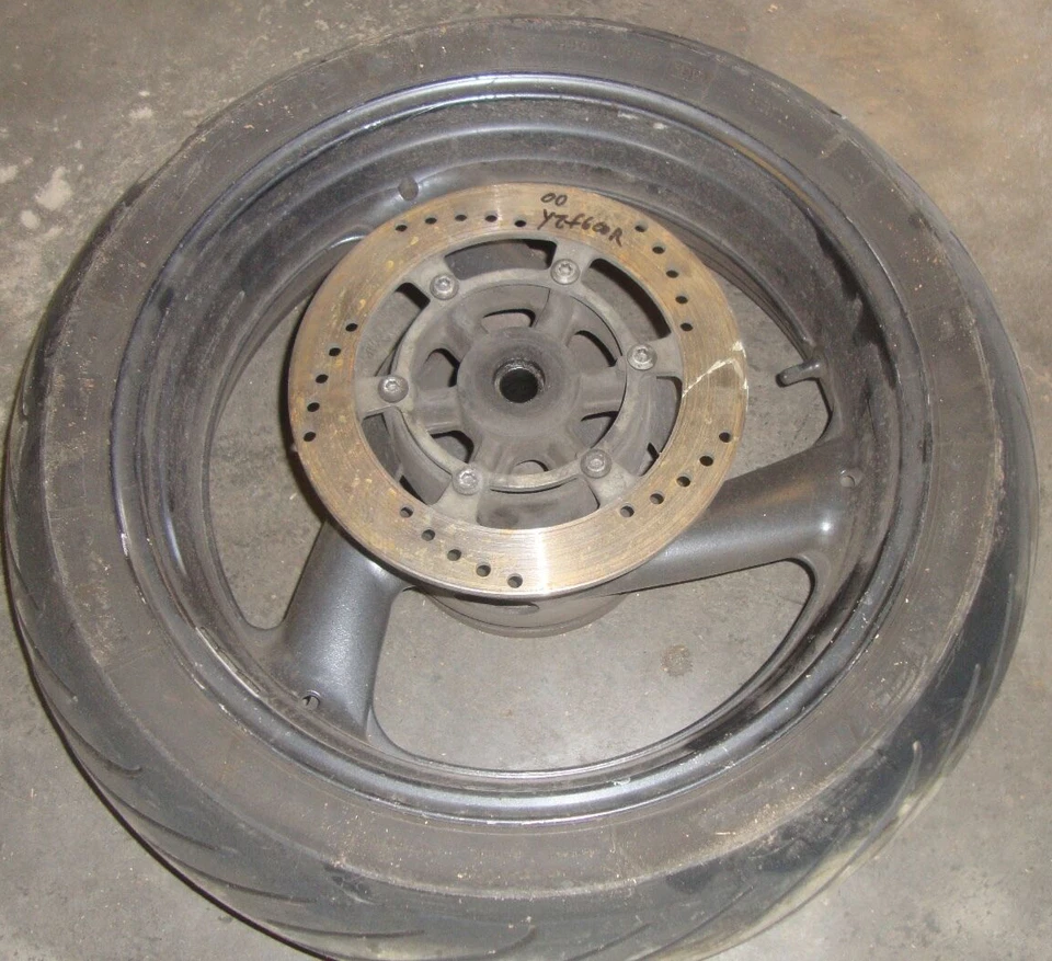 Llanta trasera Yamaha YZF600R 2000 YZF600 R 600R 160x60-17 17" Foto 1 de 2