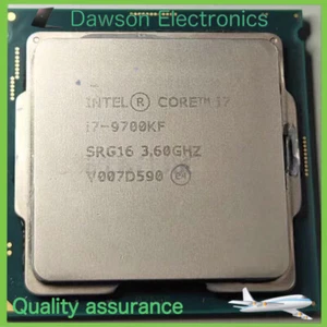 9th generation Intel Core i7 9700KF LGA1151 3.6Ghz 12MB cache 8-coreCPUprocessor - Picture 1 of 1