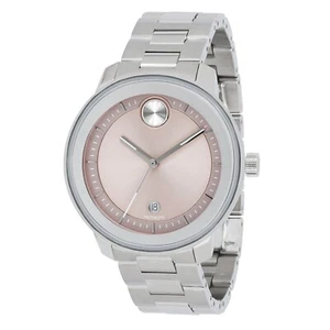 Movado 3600748 Women's Bold Verso Pink Dial Quartz Watch - Picture 1 of 4