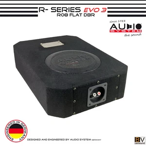 Subwoofer Audio System R 08 Flat Evo DBR 20cm 8" Bassreflexgehäuse Radion Series - Bild 1 von 2