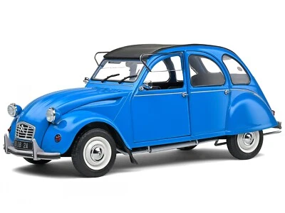 Citroen 2CV6 Duck Petrol Blue diecast model car S1805026 Solido 1:18 - Image 1 of 2
