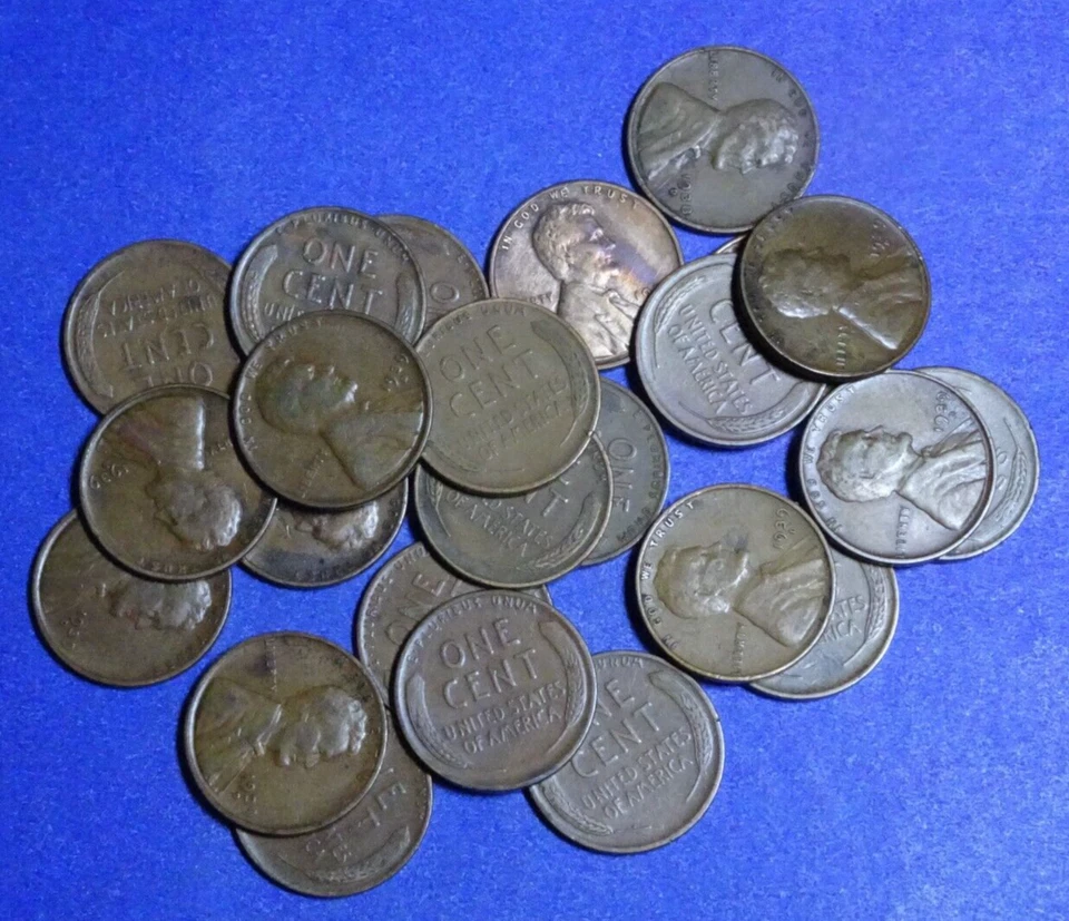 CENTAVO DE TRIGO LINCOLN 1939-D (PENNY) "VF" CIRCULADO 1 (UNA) MONEDA O MÁS STOCK!! Foto 1 de 1