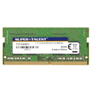 Super Talent DDR4-2133 SODIMM 4GB/512Mx8 CL15 Samsung Chip Notebook Memory - Picture 1 of 1