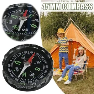 Portable Mini Compass Pocket Outdoor Camping Hiking Guider Survival N T1Q6 - Picture 1 of 11