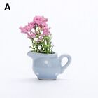 Landscape Flowerpot Figurine Flower Cup Miniatures Potted Artificial Bonsai