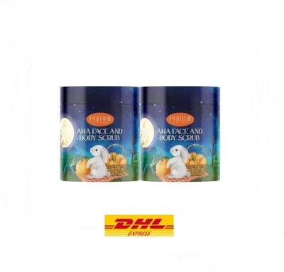 2x PHITCHII AHA BPDY SCRUB Orange gentle skin soft smooth brighter 500g. - Image 1 of 4