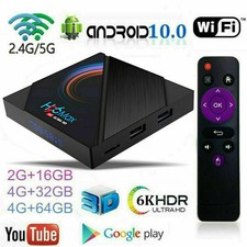 H96 MAX Android 10.0 Smart TV Box 6K 16 to 64 GB HD Media Player WIFI 5G BT UHD