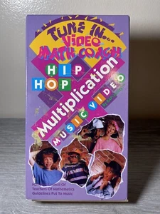 Tune In... Video Math Coach Multiplication Hip Hop Music Video (VHS) - Picture 1 of 3