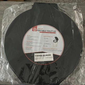 72 HRS Premium Portable Camping Toilet Seat with Lid for Camping, (No Bucket) - Picture 1 of 2