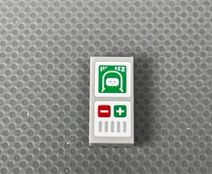LEGO LBG 1x2 Printed Tile Space Baby Monitor Series 24 Brown Astronaut Sleeping - Picture 1 of 4