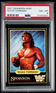 1991 Swanson WWF Texas Tornado PSA 8 Kerry Von Erich WWE WCW NWA