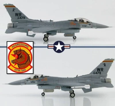 Hobby Master 1/72 HA3821 Lockheed F-16C USAF 527th AGRS Bentwaters Aggressors - Immagine 1 di 4