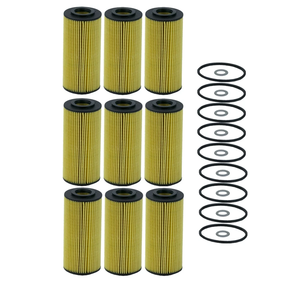 Juego de 9 filtros de aceite de motor WIX sin metal para Genesis G70 G80 G90 Kia Stinger K900 Foto 1 de 1