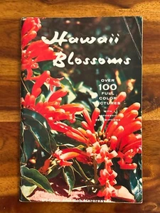 Libro ilustrado flores de Hawaii fotos a color Dorothy Bob Hargreaves 1958 páginas de lino - Imagen 1 de 9