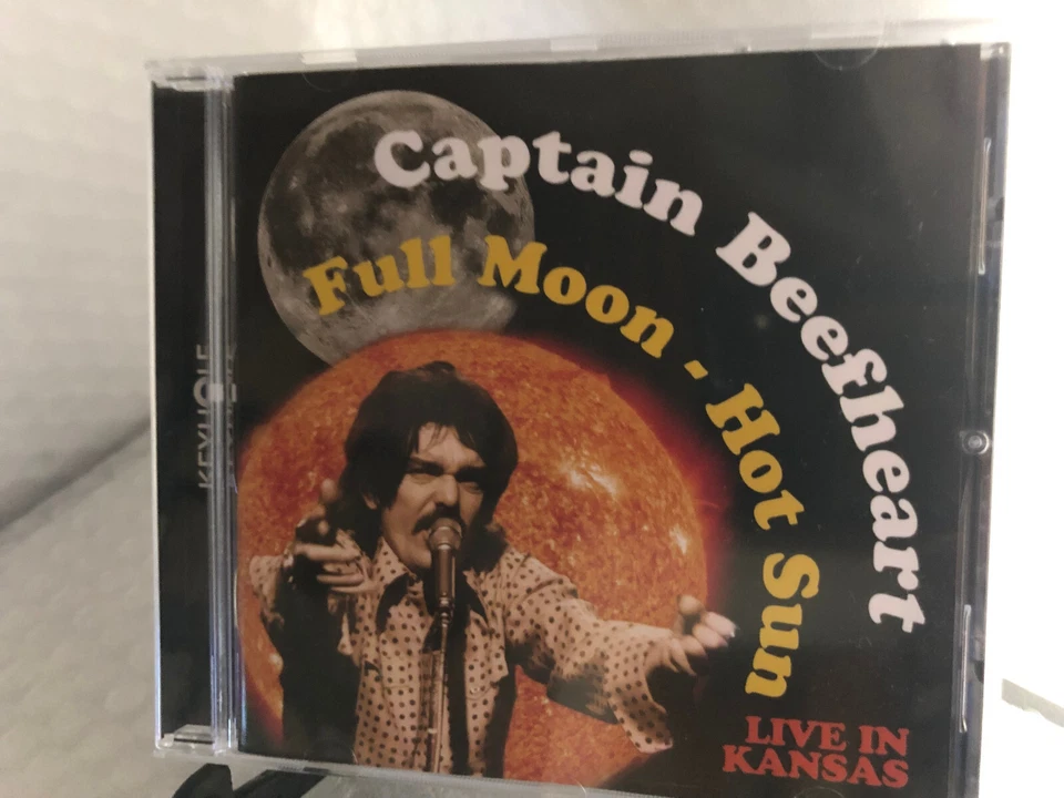 CAPTAIN BEEFHEART - FULL MOON HOT SUN LIVE IN KANSAS - CD (N26) - Photo 1/2