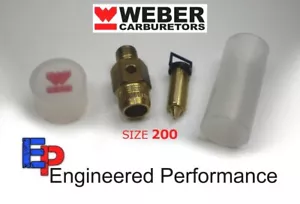 Genuine WEBER Needle & Seat 200 DGV DGAV DGEV DGES DGMS IDF ADM Carby carb FAJS - Picture 1 of 4