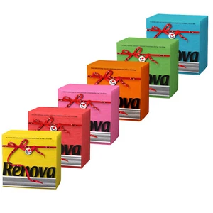 Servilletas de papel de colores Renova - 70 hojas/paquete, 1 capa, mesa, decoración - Imagen 1 de 27