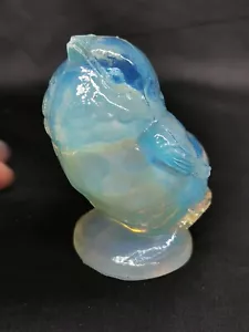bel Oiseau en verre opalescent modèle Sabino : Oiseau Poussin , mascotte - Imagen 1 de 6