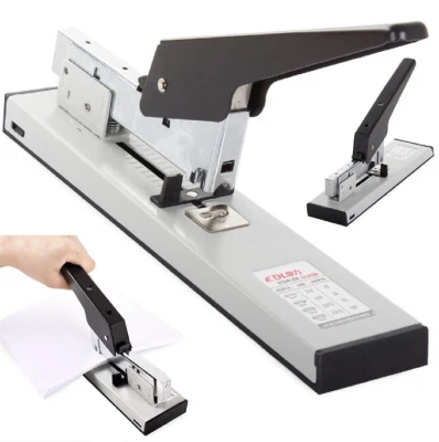 Spillatrice Pinzatrice Cucitrice Pinza 100 Fogli Carta Manuale Ufficio Negozio - Immagine 1 di 4