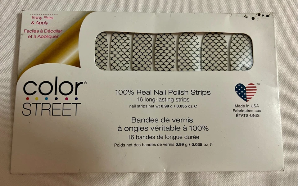 Color Street 100 Nail Polish Strips "mermaid You Look" FDL046