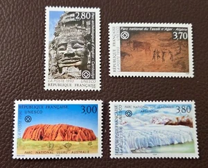 3474 - FRANCE - UNESCO - SCOTT# 2o45-2o46, 2o47-2o48 - MNH - CAT $6.25 - Picture 1 of 1