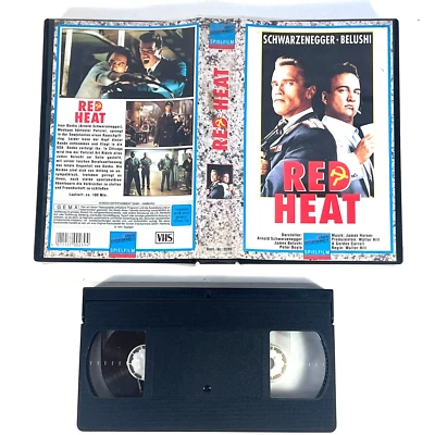 1991 Starlight - Red Heat VHS Movie - Spiefilm Original Schwarzenegger & Belushi - Bild 1 von 4