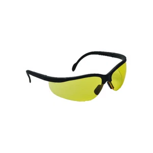 Wolverine Safety Glasses w Amber Blue Mirror Lenses and UV Protection - Picture 1 of 7