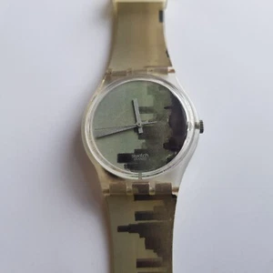 Swatch wrist watch Gand GK241 Oxygen 1997 design Switzerland Swiss Art Quartz - Picture 1 of 13