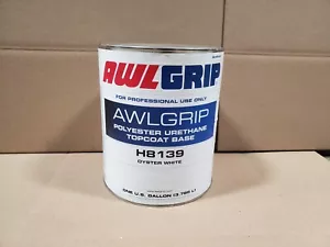 Awlgrip H8139/1GL Topcoat Polyester Urethane Oyster White Gallon Slight Rust - Picture 1 of 3