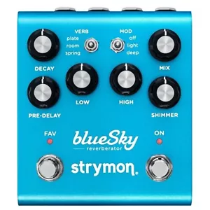 Pedal efecto para guitarra Strymon BlueSky V2 reverberación - nuevo - Imagen 1 de 2
