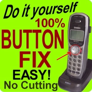 4x Uniden Button Repair TCX905 TRU9460 TRU9465 TRU9466 TRU9480 TRU9485 TRU9488 - Picture 1 of 5