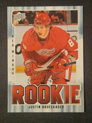 08-09 MVP Justin Abdelkader Rookie 🚨🚨🚨 Detroit Red Wings  - Image 1 of 2
